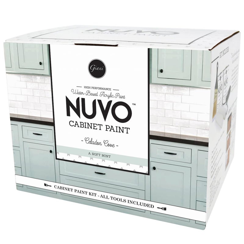 Giani Nuvo All-In-One Cabinet Paint Kit (Celadon Cove) - Image 2